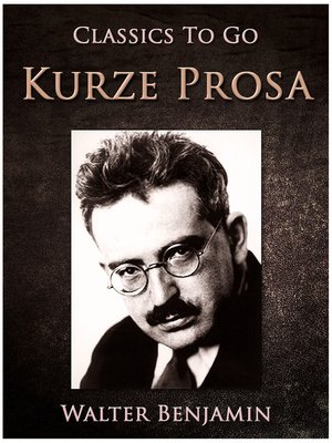 cover image of Kurze Prosa
